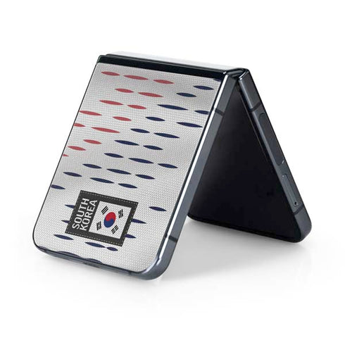 South Korea Soccer Flag Galaxy Z Flip5 5G Skin